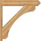 Ekena Millwork Legacy Arts & Crafts Rough Sawn Outlooker, Western Red Cedar, 8"W x 44"D x 44"H OUT08X44X44LEC03RWR - alternate 3